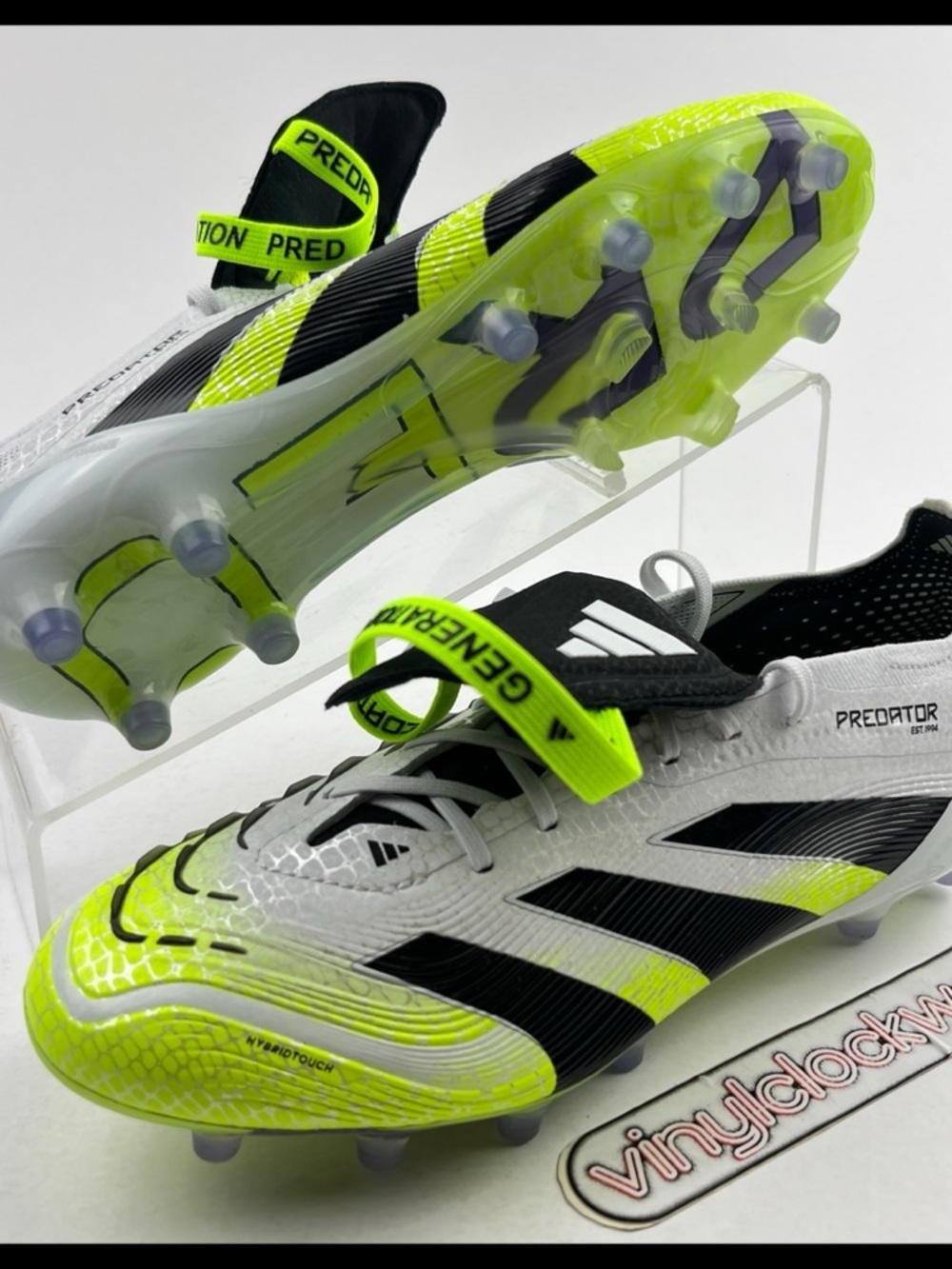 Adidas Predator Elite FT Fold-Over Tongue AG Mens 6 Women 7 Soccer Cleats JS0945